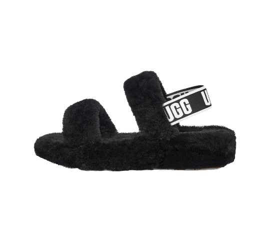 OH Yeah Slide Slippers - Black