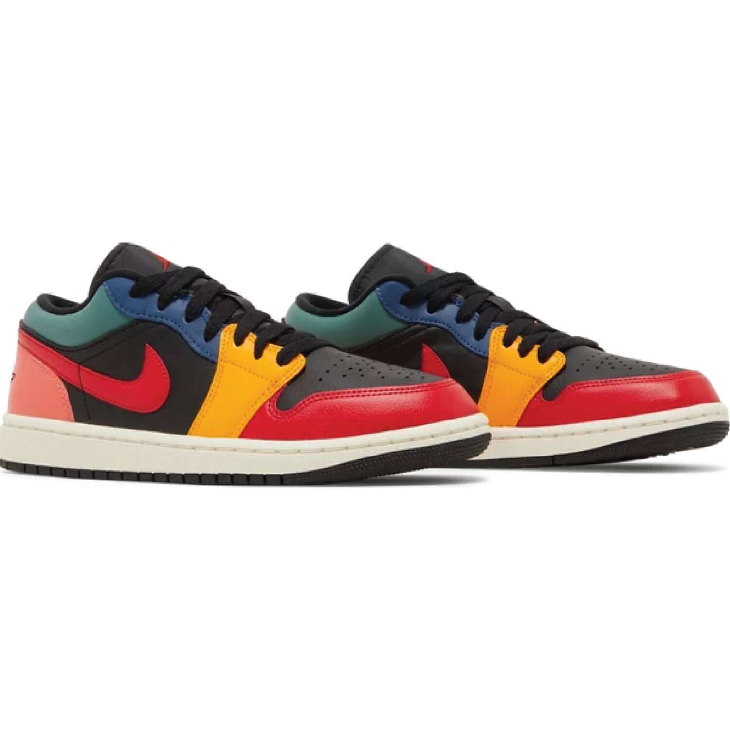 Wmns Air Jordan 1 Low SE 'Black Multi-Color'